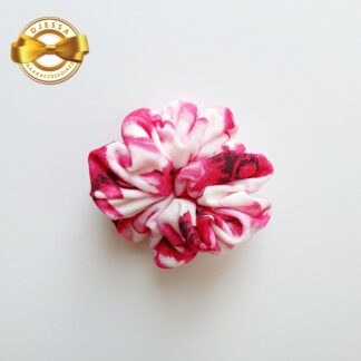 Scrunchie Roze Bloemen